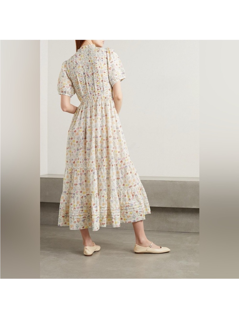 RARE Doen Hathaway Dress in Spring Boquet Floral (XS), 100% organic cotton - Picture 6 of 11